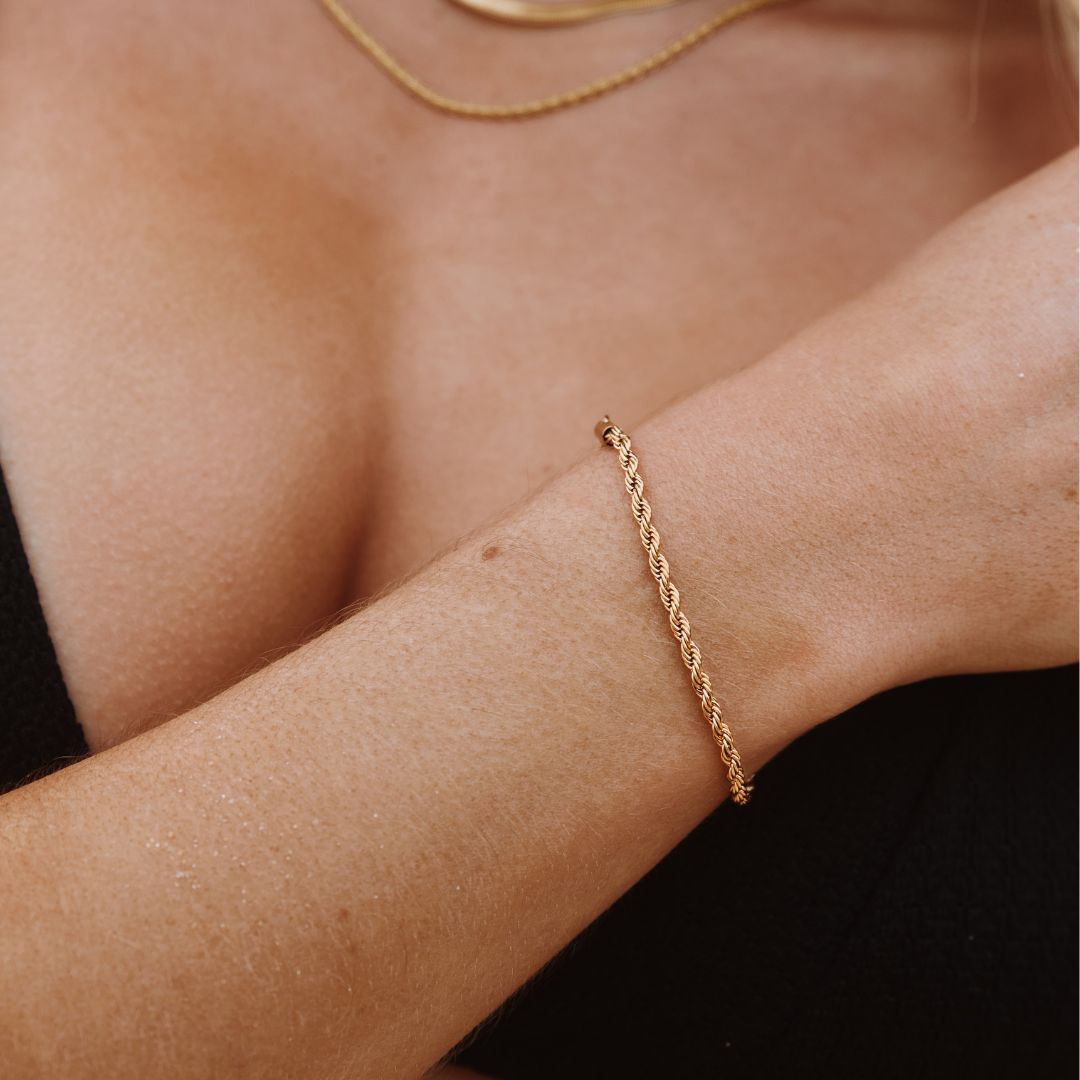 Calvi – Armband mit geflochtener Kette