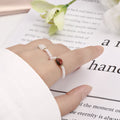 Steinperle - Vintage-Ring mit Perlen
