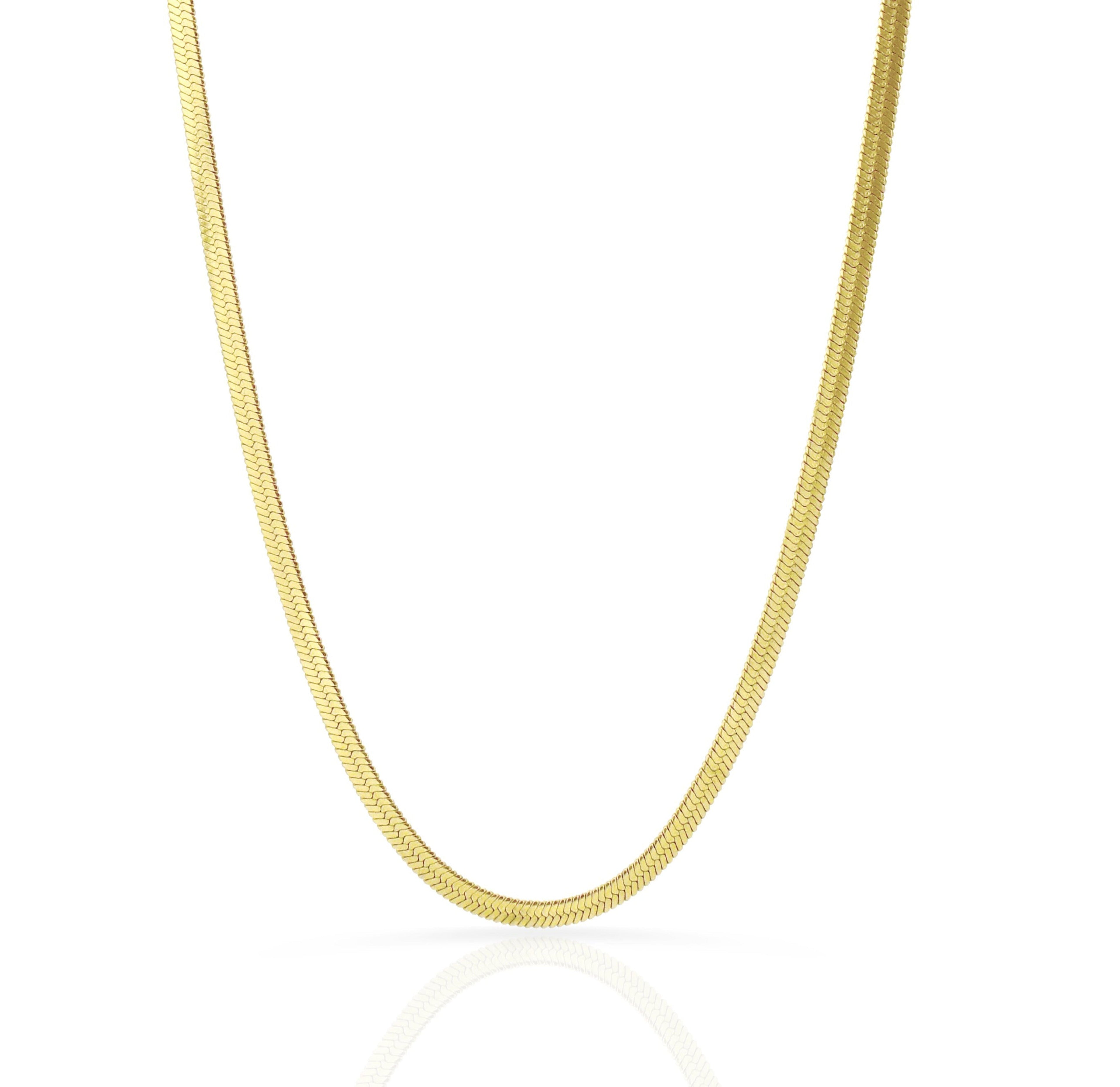 Lucienne - Elegante Goldkette in Schlangendesign