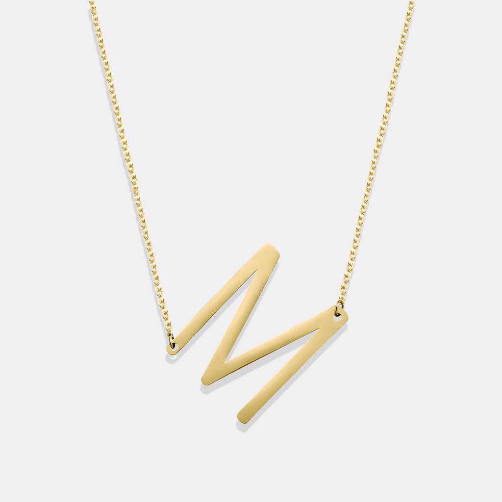 Inez – Halskette Initial Deklarativ